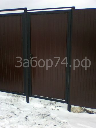 Установка забора в Баландино
