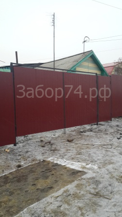Установка забора в Канашево