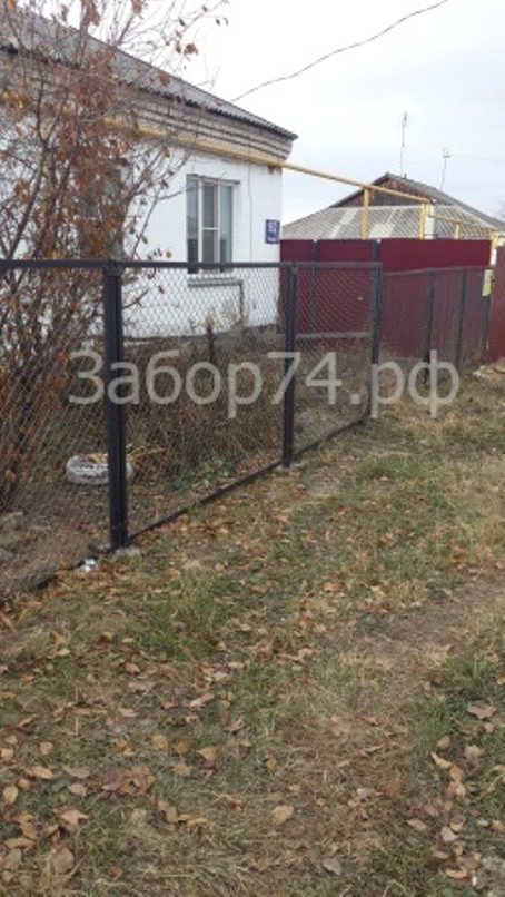 Установка забора в СНТ Медиак