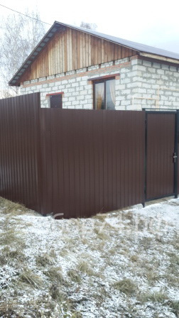 Установка забора в Вознесенке