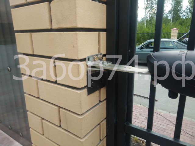 Ворота с электроприводом в Дубраве